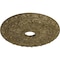 Ekena Millwork Spring Leaf Medallion (Canopies up to 5 5/8"), 19 7/8"OD x 3 5/8"ID x 1 1/4"P, Mississippi Mud CM19SPMMC - alternate 3